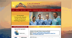Desktop Screenshot of cal-ahec.org